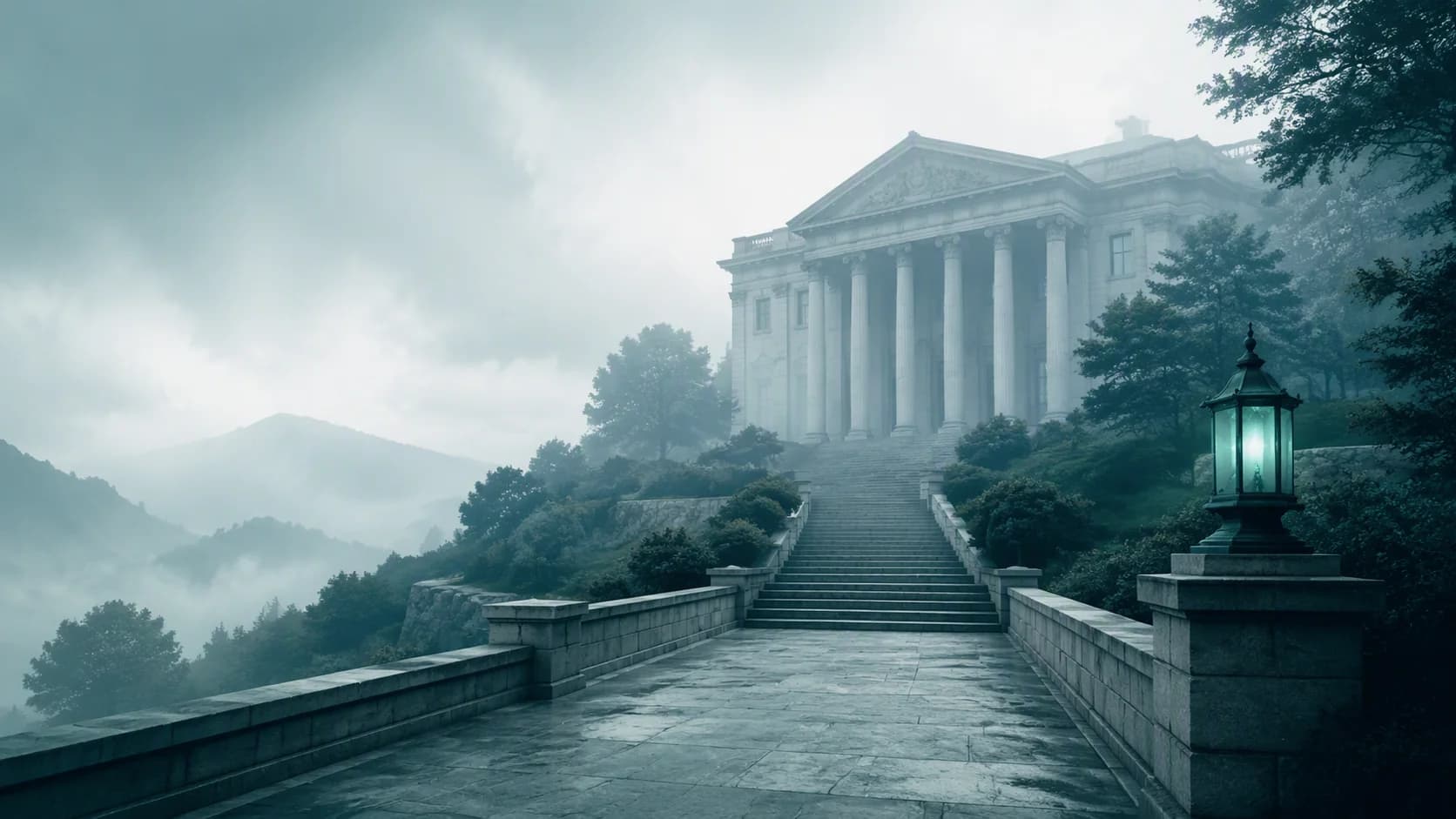 Text-free editorial scene of an approach to a Court-supervised liquidation petition.